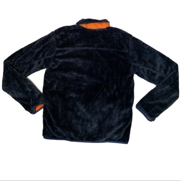 Sovereign Code Navy Plush Fleece Jacket Size Large - Picture 2 of 8